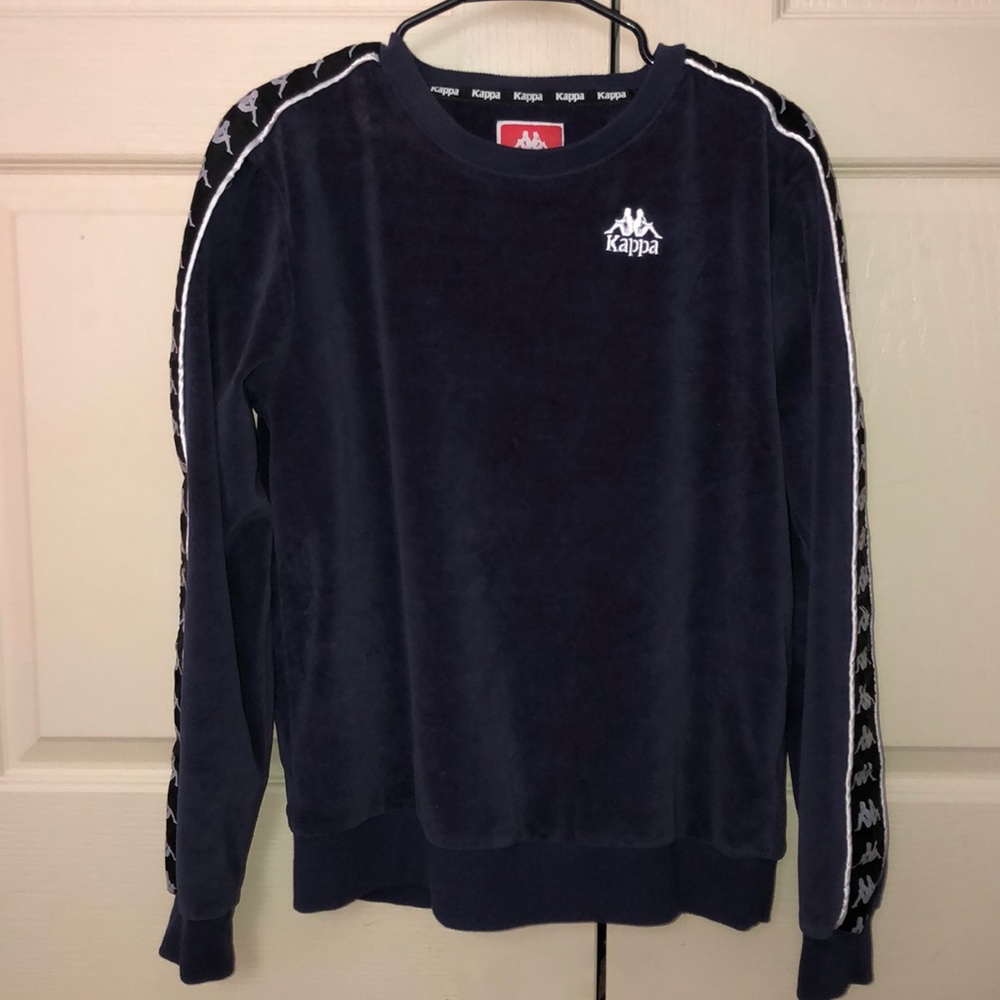 Men’s kappa Velvet purple shirt M